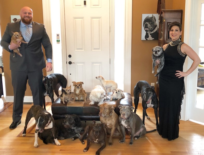 This Couple Lives with 21 Dogs, a Small Fraction of the Hundreds They’ve Saved