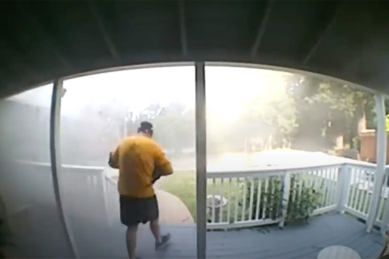 Hero Jogger Stops at Burning Home, Uses Ring Doorbell to Get Inside and Rescue Pets