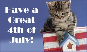 Happy 4th of July – Keep Your Pets Safe