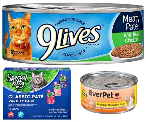 9Lives, Special Kitty and EverPet Canned Cat Food Recall