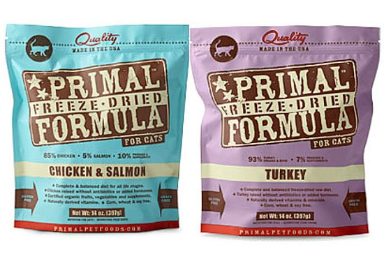 Primal Pet Food Recalls Select Freeze-Dried Formulas Produced Out of Specification