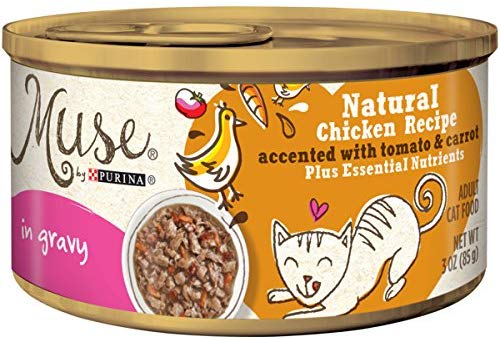 Nestlé Purina PetCare Company Recalls a Limited Amount of Muse Wet Cat Food Natural Chicken Recipe in Gravy in Three-ounce Cans Due to the Potential Presence of Rubber Pieces