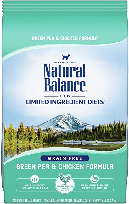 Pet Food Recall: Natural Balance L.I.D. Green Pea and Chicken Dry Cat Food