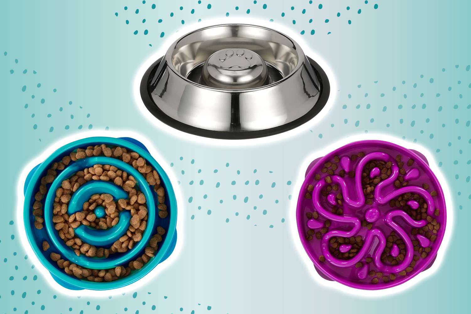 Here Are The 12 Best Slow Feeder Bowls To Keep Your Dog From Gulping Down Their Meals